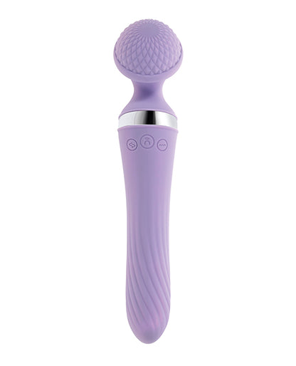 Playboy Pleasure Vibrato Wand Vibrator - Lilac