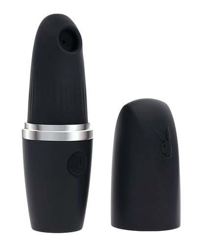 Playboy Pleasures Excursion Clitoral Suction Vibe - Black