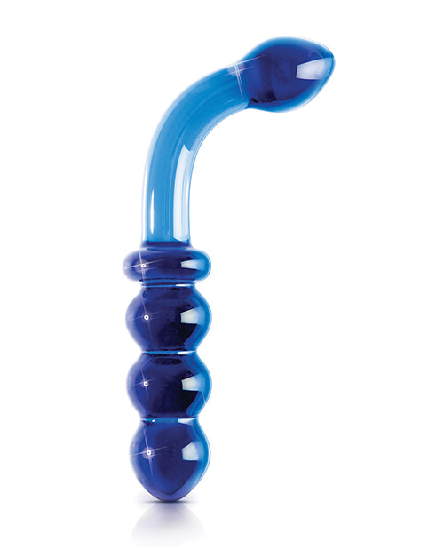 Icicles  No. 31 Hand Blown Glass - Blue G Spot