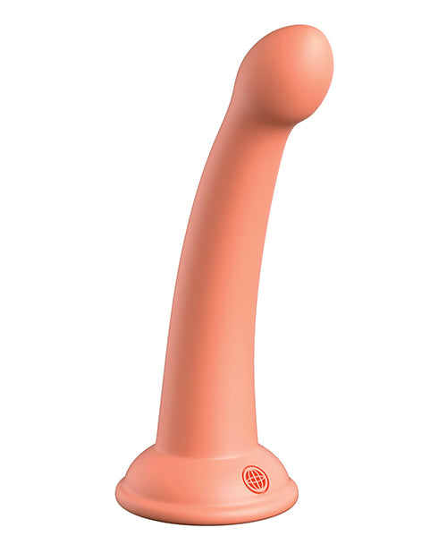 Dillio Platinum 6" Secret Explorer Silicone Dildo - Peach