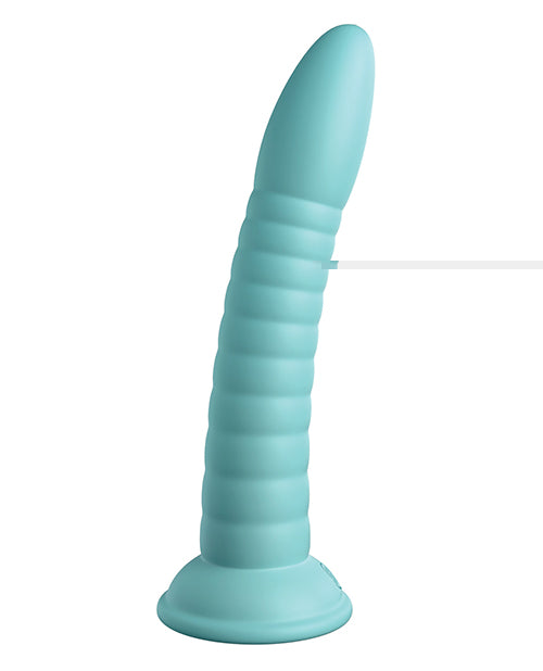 Dillio Platinum 7" Wild Thing Silicone Dildo - Teal