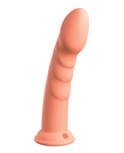 Dillio Platinum 8" Super Eight Silicone Dildo - Peach