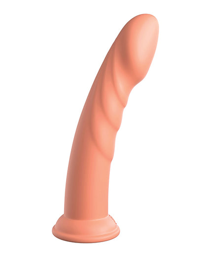 Dillio Platinum 8" Super Eight Silicone Dildo - Peach