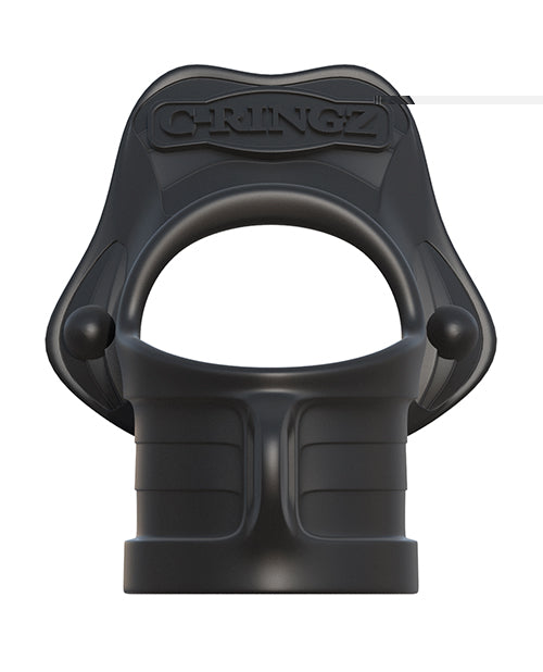 Fantasy C-Ringz Rock Hard Ring & Ball Stretcher - Black