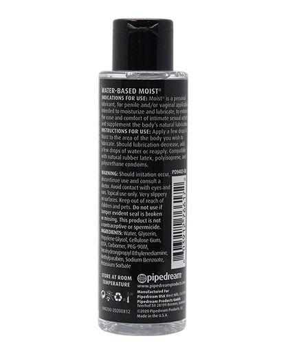 Moist Backdoor Formula Water-based Personal Lubricant - 4.4oz