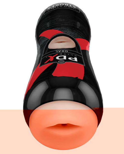 PDX Elite Vibrating Stroker - Oral