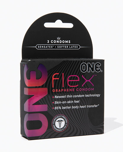 One Flex Ultra-Thin Condoms - Pack of 3