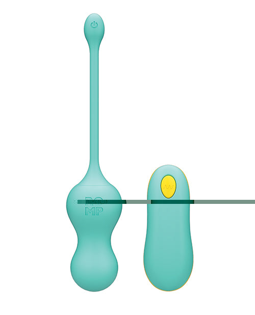 Romp Cello Remote Control G-Spot Vibrating Egg - Blue