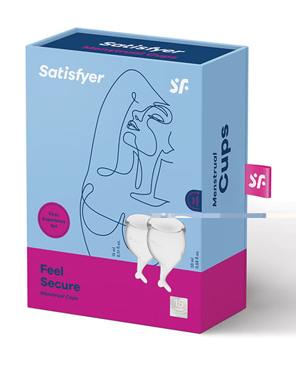 Satisfyer Feel Secure Menstrual Cup - Transparent