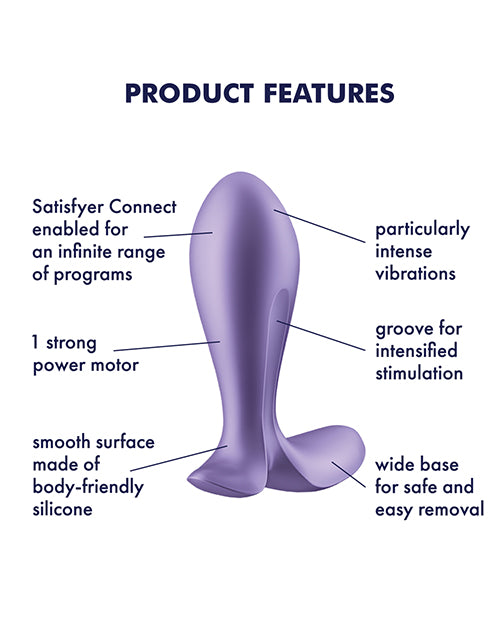 Satisfyer Intensity Plug - Purple