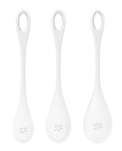 Satisfyer Yoni Power 1 Balls Training Set - White