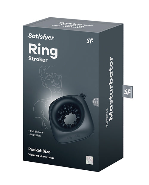 Satisfyer Ring Stroker - Black