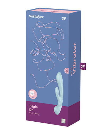 Satisfyer Triple Oh - Light Blue