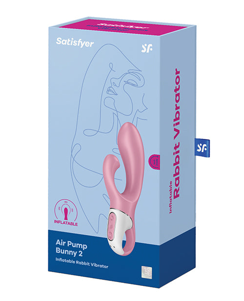 Satisfyer Air Pump Bunny 2 - Light Red