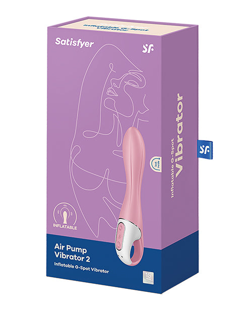 Satisfyer Air Pump Vibrator 2 - Light Red