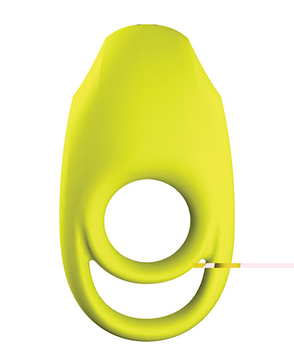 Satisfyer Spectacular Duo Ring Vibrator - Lime Green