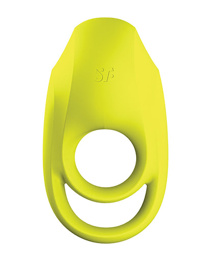 Satisfyer Spectacular Duo Ring Vibrator - Lime Green