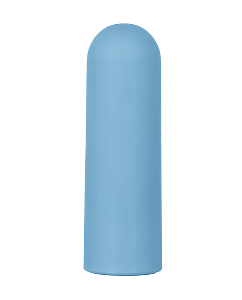 Turbo Buzz Rounded Mini Bullet Stimulator - Blue