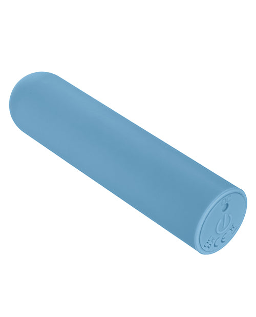 Turbo Buzz Rounded Bullet Stimulator - Blue