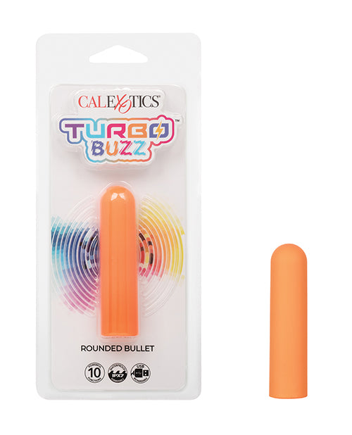 Turbo Buzz Rounded Bullet Stimulator - Orange