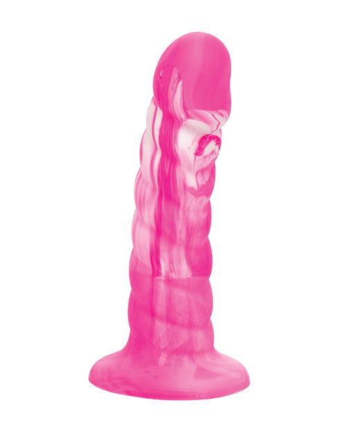 Twisted Love Twisted Ribbed Probe - Pink