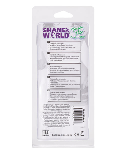 Shane's World Sparkle Vibe - Purple