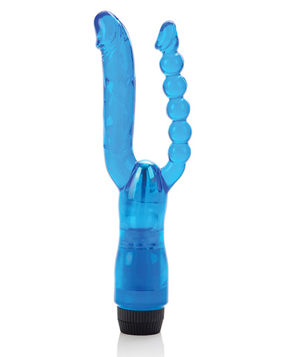 Crystalessence 5" Dual Penetrator - Blue