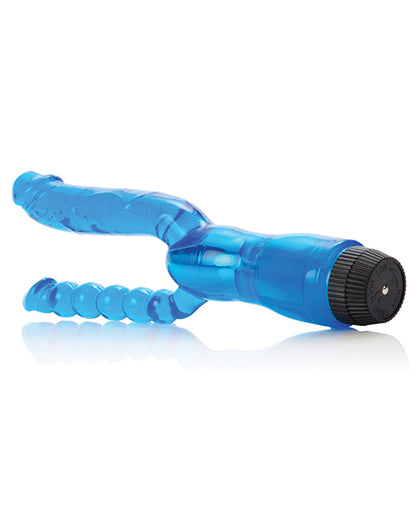 Crystalessence 5" Dual Penetrator - Blue