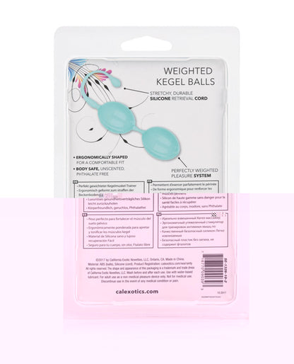 Weighted Kegel Balls - Teal