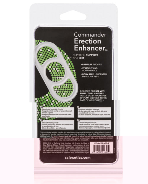 Commander Erection Enhancer - White