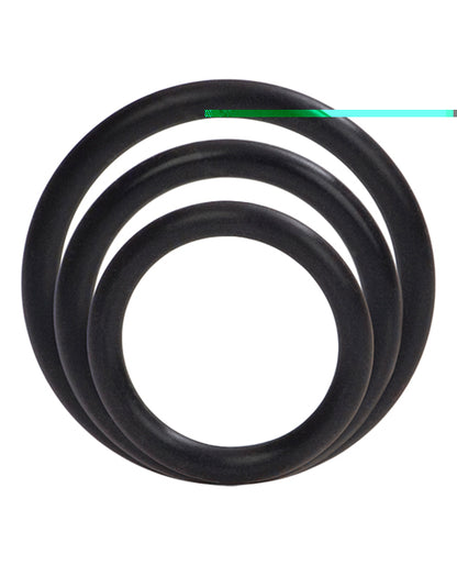 Silicone Support Rings - Black