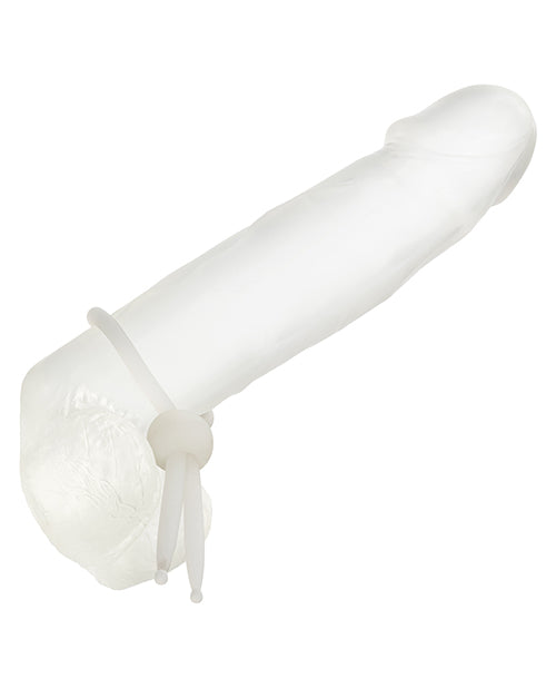 Alpha Liquid Silicone Lasso Cock Ring - Natural