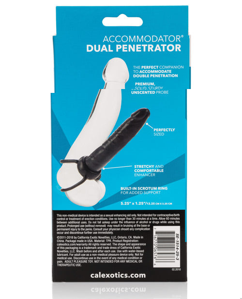 Accommodator Dual Penetrator - Black