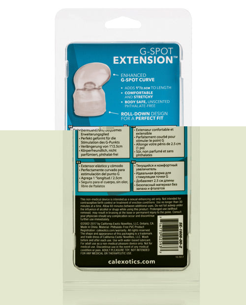 G-Spot Extension - Clear