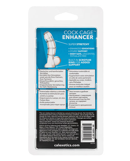 Cock Cage Enhancer - Clear