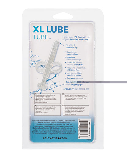 XL Lube Tube - Clear