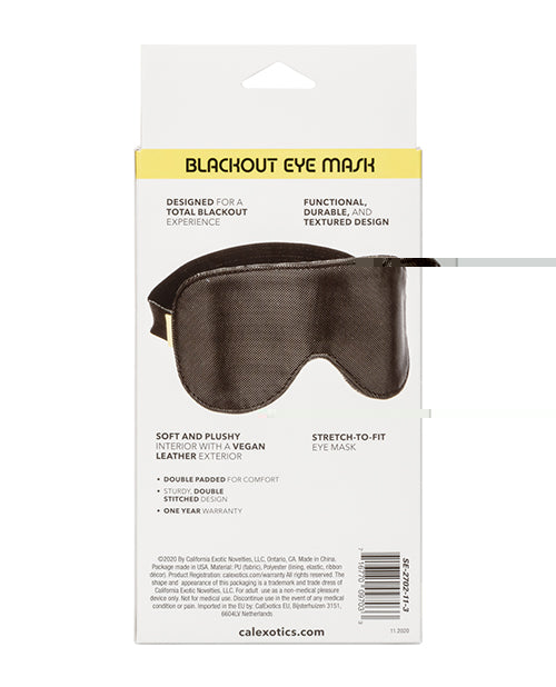 Boundless Blackout Eye Mask - Black