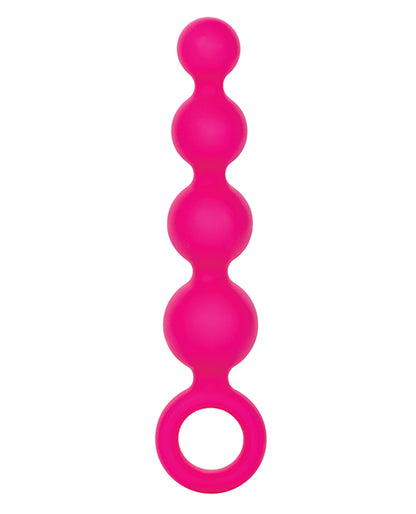 Calexotics Silicone Booty Beads - Pink