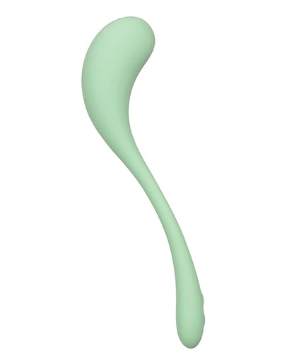 Elle Liquid Silicone Wand - Green