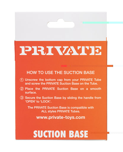 Private Suction Base Accessory - Black