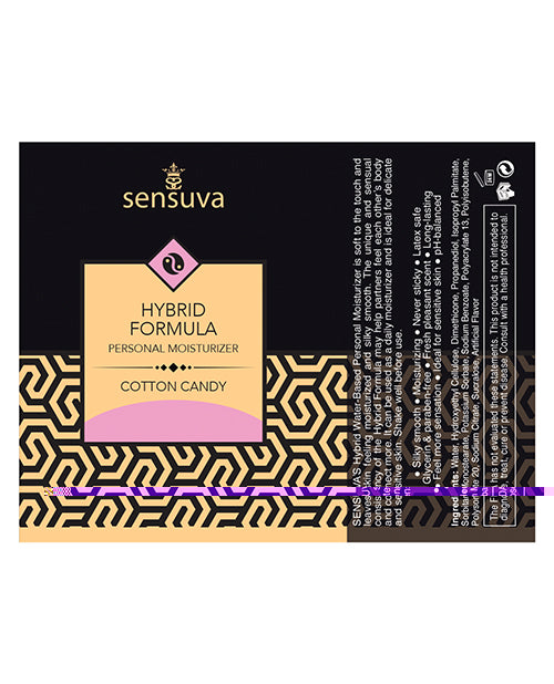 Sensuva Hybrid Personal Moisturizer - 4.23 oz Cotton Candy