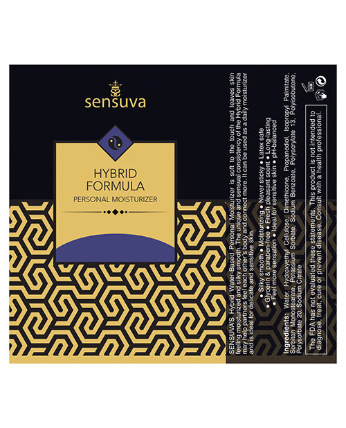 Sensuva Hybrid Personal Moisturizer - 4.23 oz Blueberry Muffin