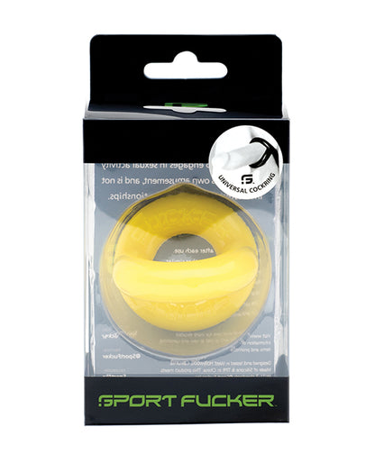 Sport Fucker Universal Cockring - Yellow