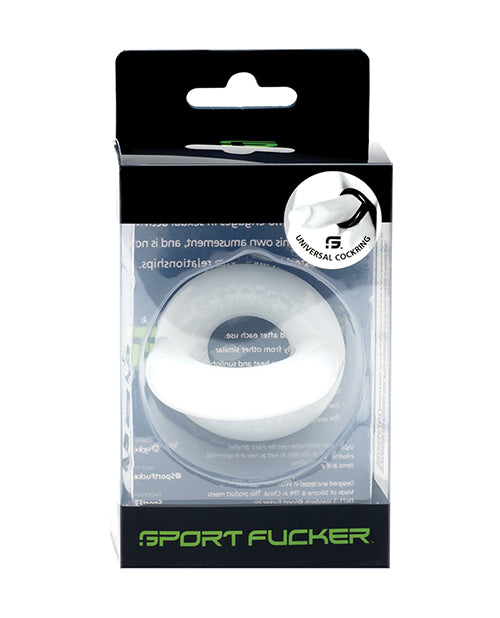 Sport Fucker Universal Cockring - White