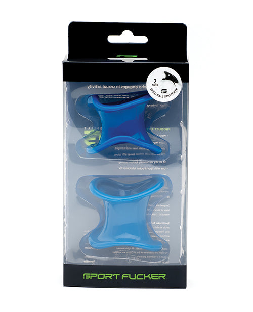 Sport Fucker Ergonomic Ball Stretcher Kit - Blue