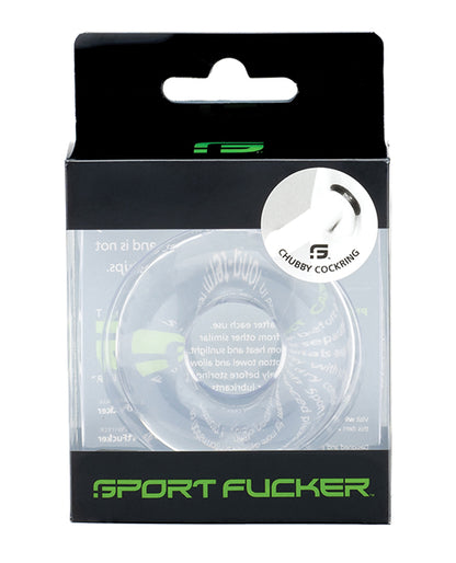 Sport Fucker Chubby Cockring - Clear