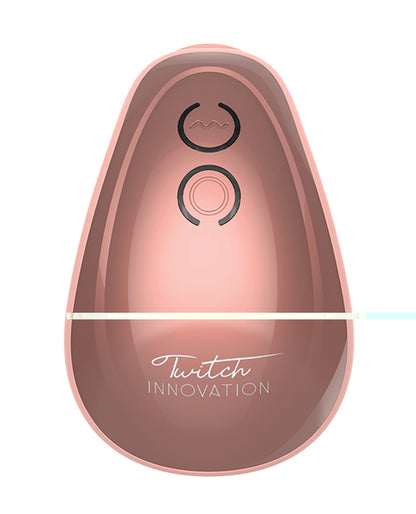 Shots Twitch Innovation Hands Free Clitoral Stimulator - Rose Gold