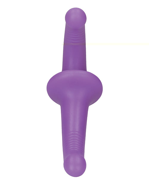 Shots Ouch Silicone Strapless Strap On - Purple