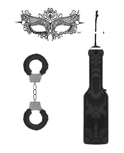Shots Ouch Introductory Bondage Kit #3 - Black