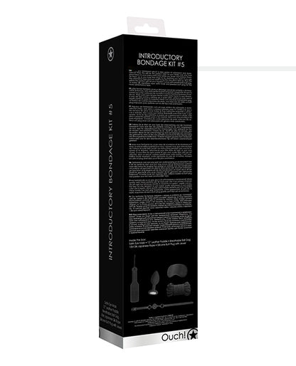 Shots Ouch Introductory Bondage Kit #5 - Black